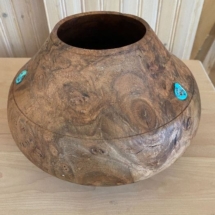 Wooden Hopi bowl