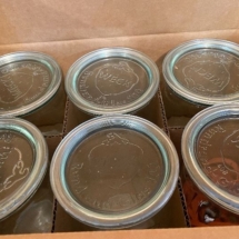 2 boxes of Weck jars - brand new