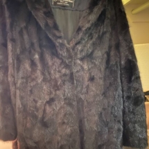 Vintage Steve Butcher fur coat