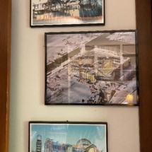 Architectural framed photos