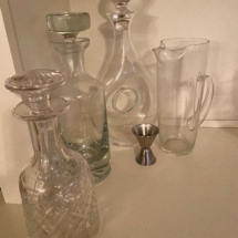 Various decanters