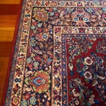 Karastan Red Sarouk 8.8 x 10.6 Wool rug