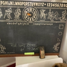 Vintage Disney chalkboard