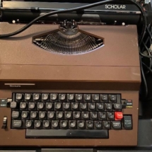 Vintage electric typewriter
