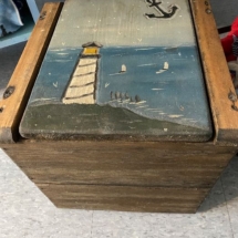 Nautical wood box