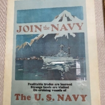 Vintage Navy recruitment poster