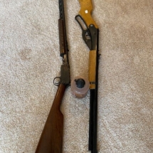 Winchester model 62 and Daisy pellet gun