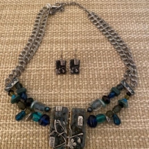 Chico’s necklace and earrings