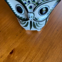 Pottery owl from Mexico