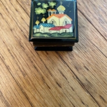 Vintage miniature Russian box
