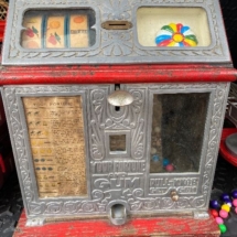 Antique gum ball machine