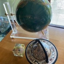Vintage Lucite globe