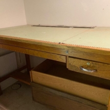 Vintage drafting table
