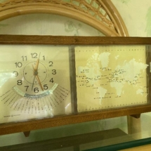 Mid Century world time clock