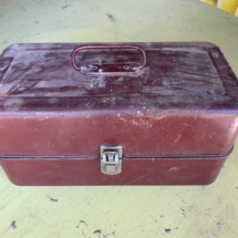 Vintage fishing lure box