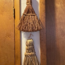 Handcrafted brooms of all shapes and sizes