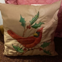 Hand painted pillow