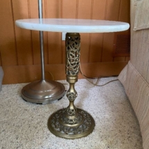Vintage marble top table