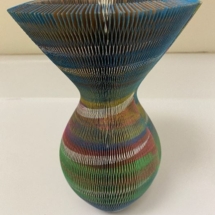 Mid Century Kevin Dwyer honeycomb vase