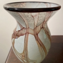 Blown glass vase by Jordan Tenjeras