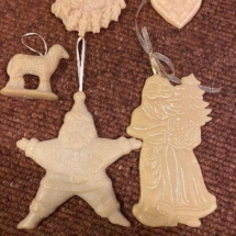 Beeswax ornaments