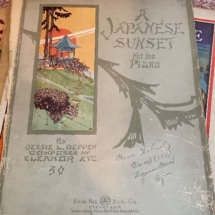 Lots of antique sheet music