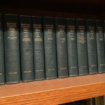 Set of 1917 Harvard Classics by Collier. 20 volume set
