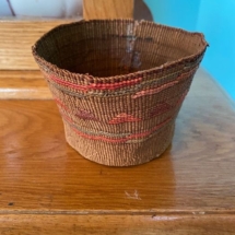 Very old Native American basket