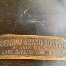 Antique Lake Superior Produce Brush
