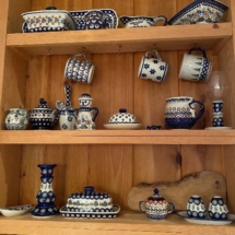 Loads of Polish pottery - Boleslawiec