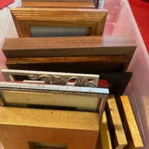 Lots of picture frames