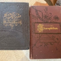 Handful of antique German books