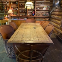 Rustic Mexican dining table