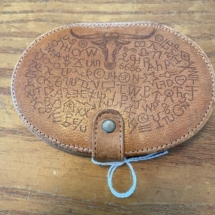 Western leather compact
