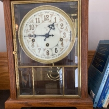 Ansonia Gold Medallion Clock