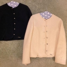Geiger boiled wool jackets