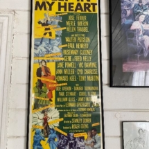 Vintage movie poster- Deep in my heart