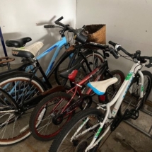 Assortment of bikes