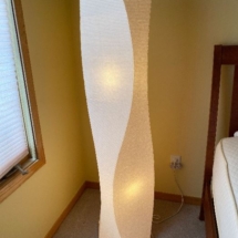 Noguchi style floor lamp. Roland Simmons. USA 2005. Excellent condition. 