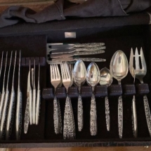 Mid Century Towle sterling flatware 