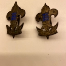 Antique Estonian scout badges