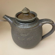 Pottery teapot