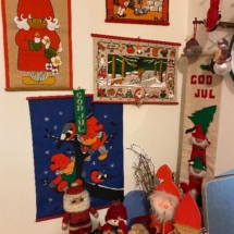Scandinavian Christmas wall hangings