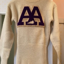 Antique Ann Arbor varsity sweater