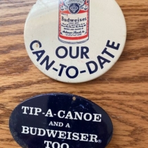 Vintage button pins