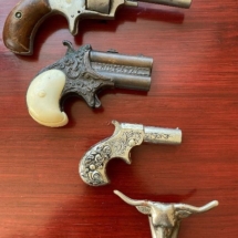 Antique toy pistols