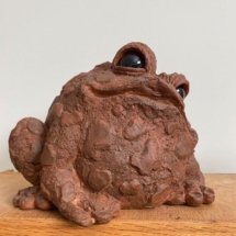Toad Hollow garden sculpture