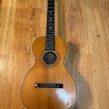 Antique parlor guitar