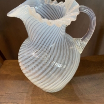 Northwood glass opalescent pitcher