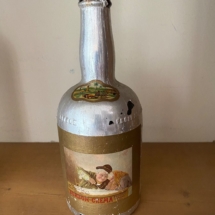 Vintage liquor bottle Cuba